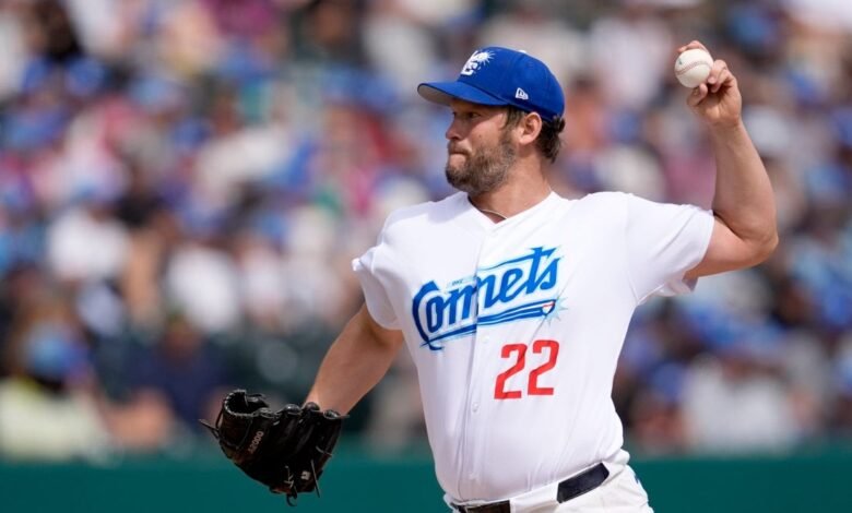 Dodgers fue bombeado para celebrar el ‘Día de Kershaw’ contra los Ángeles Dodgers fue bombeado para celebrar el ‘Día de Kershaw’ contra los Ángeles