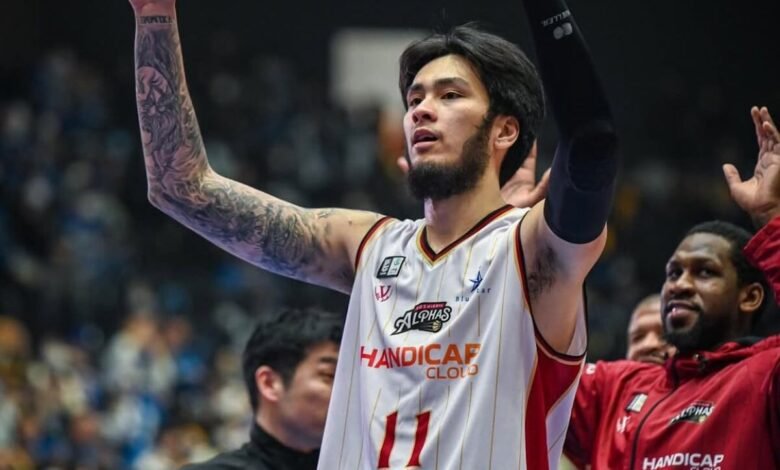 Kai Sotto reintentó con Koshigaya para la próxima temporada de la temporada de Japón B.League Kai Sotto reintentó con Koshigaya para la próxima temporada de la temporada de Japón B.League