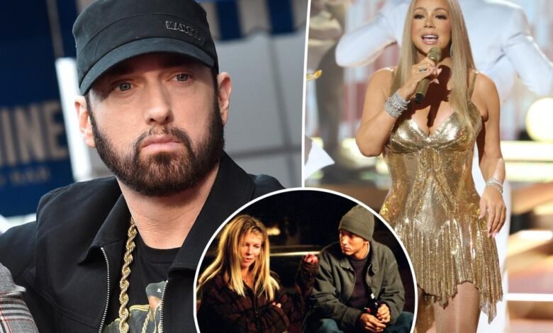 Eminem quería que ex -Mariah Carey pudiera interpretar a su madre en ‘8 millas’ Eminem quería que ex -Mariah Carey pudiera interpretar a su madre en ‘8 millas’