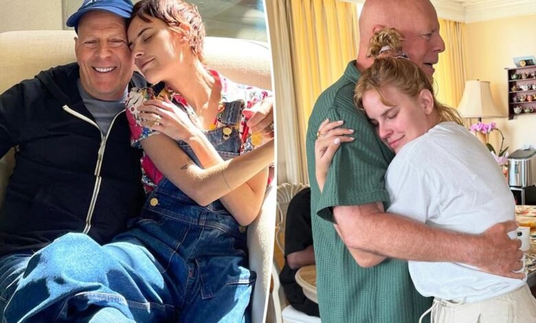 La hija de Bruce Willis, Talullah, ha salvado al padre ‘débil’ para compartir en Instagram