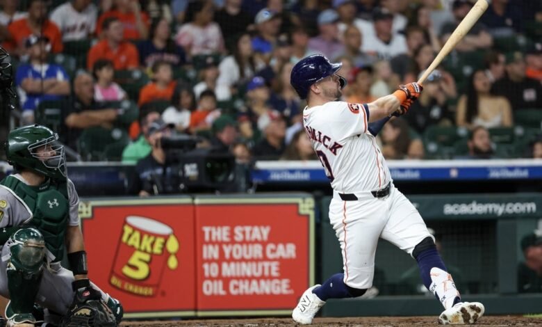 Astros Place of Chas McCormick (oblicuo) en IL durante 10 días Astros Place of Chas McCormick (oblicuo) en IL durante 10 días