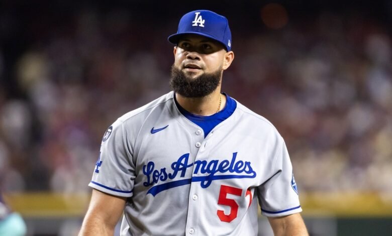 Los Dodgers activaron RHP Luis García de la lista de lesiones