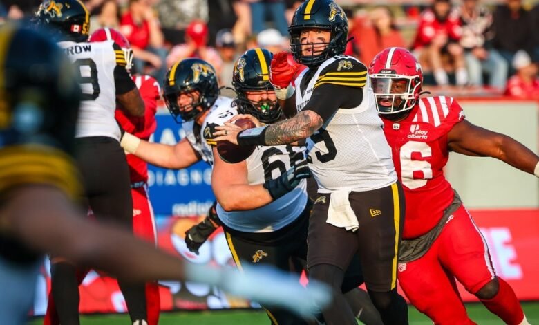 Tiger-Cats buscaron poner la semana de apertura detrás de ellos contra Roughriders Tiger-Cats buscaron poner la semana de apertura detrás de ellos contra Roughriders