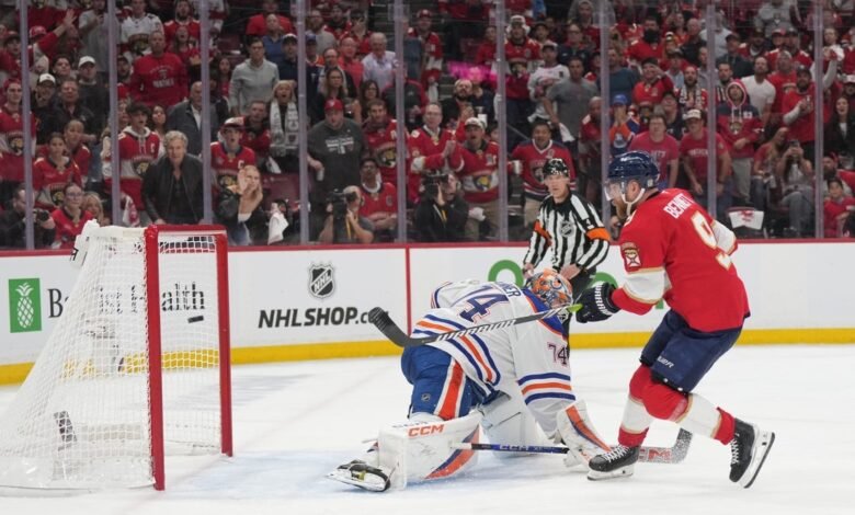 Panthers Cruise al Juego 3 ganó contra Oilers