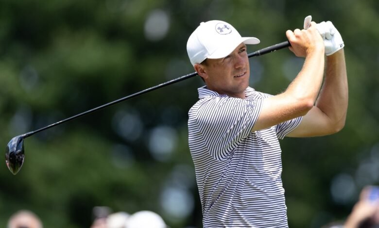 Jordan Spieth WDS de turistas sufrió una lesión en el cuello/cuello