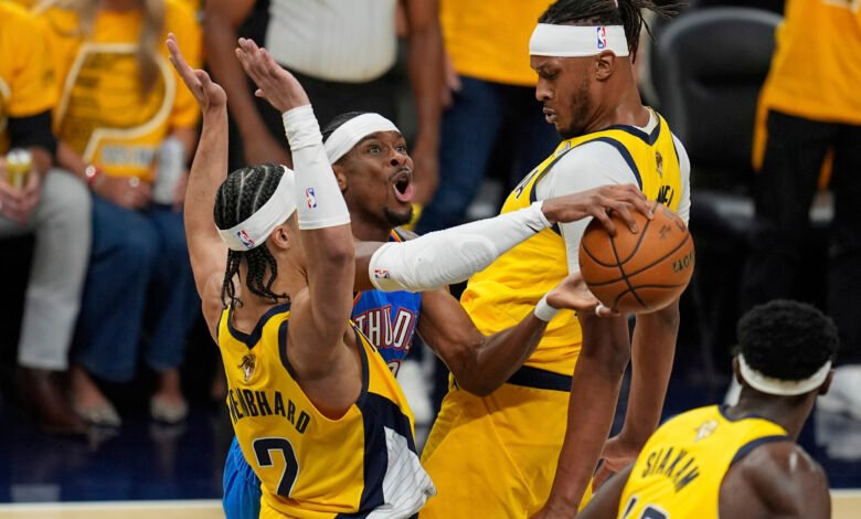 Thunder Rally pasó Pacers en una serie de Juego 4 para empatar Thunder Rally pasó Pacers en una serie de Juego 4 para empatar