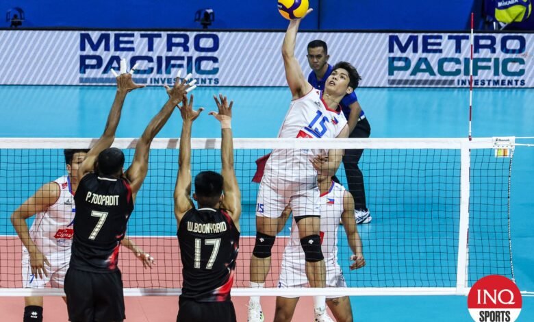 Alas Pilipinas, Mark Espejo grabó cinco series de Win vs Tailandia