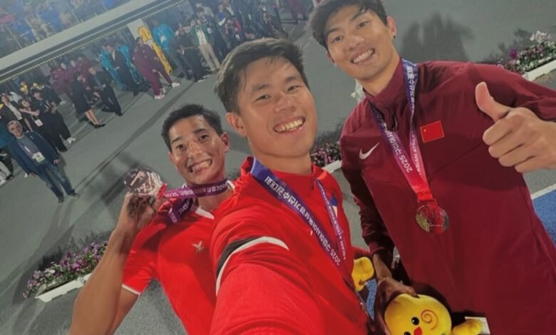 EJ Obiena ganó el tercer oro consecutivo en el campeonato de atletismo asiático