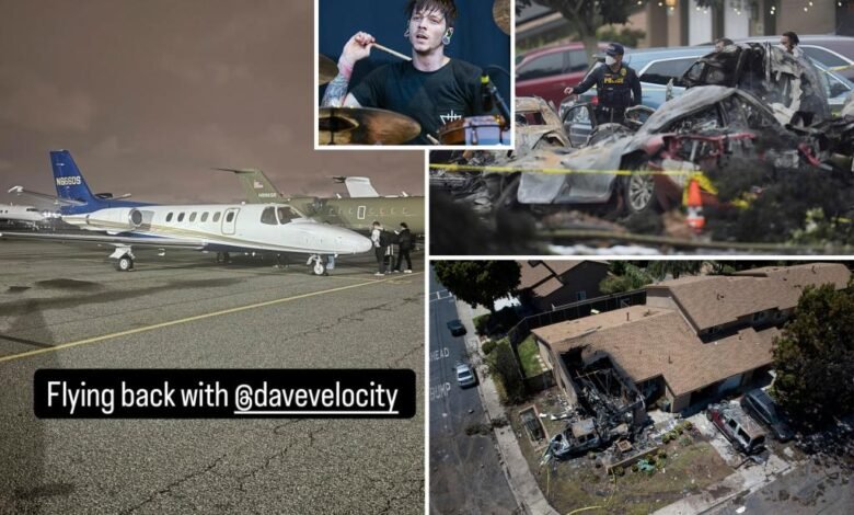 Los investigadores han revelado el molesto detalle alrededor del accidente de jet privado de que los Diablo Wairs mataron al baterista de postrado de prevalencia, el otro 5 Los investigadores han revelado el molesto detalle alrededor del accidente de jet privado de que los Diablo Wairs mataron al baterista de postrado de prevalencia, el otro 5