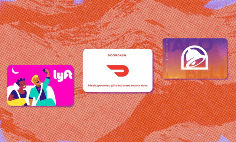 Las mejores ofertas de tarjetas de regalo: ahorre hasta un 20% en Lyft, Taco Bell, Doordash y más Las mejores ofertas de tarjetas de regalo: ahorre hasta un 20% en Lyft, Taco Bell, Doordash y más