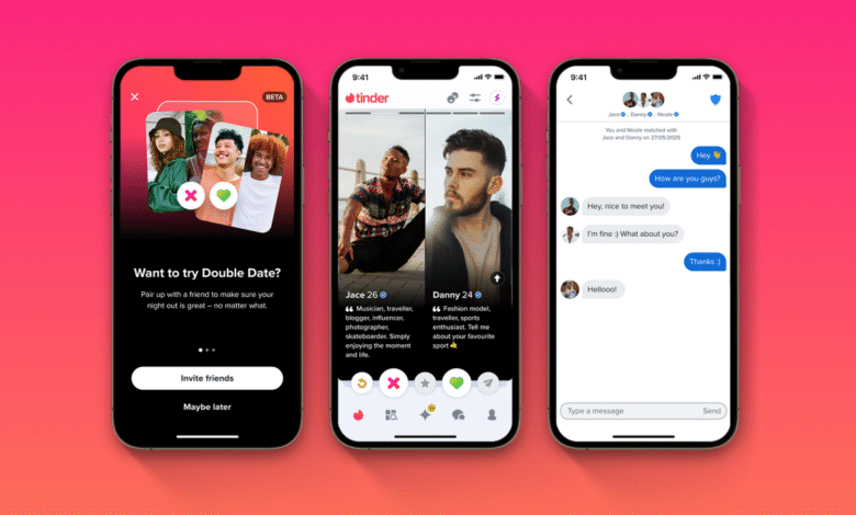 Tinder lanza la función de doble fecha para deslizar con su mejor amiga Tinder lanza la función de doble fecha para deslizar con su mejor amiga