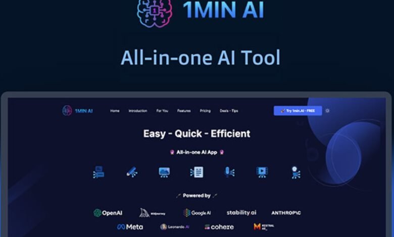 1min.ai avanzado | Compatible