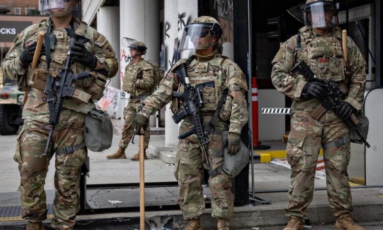 California demanda a Trump por el despliegue de la Guardia Nacional ‘ilegal y sin precedentes’ California demanda a Trump por el despliegue de la Guardia Nacional ‘ilegal y sin precedentes’
