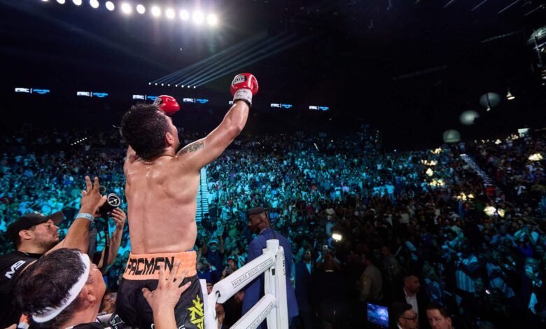 Pacquiao, de vuelta al boxeo, diciendo ‘olvidado de la política’ Pacquiao, de vuelta al boxeo, diciendo ‘olvidado de la política’