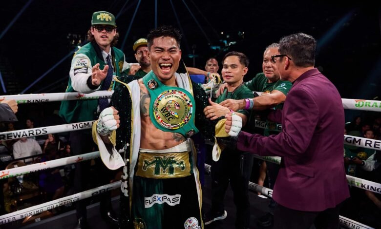 Mark Magsayo derrotó al fastidioso enemigo mexicano en Pacquiao Mark Magsayo derrotó al fastidioso enemigo mexicano en Pacquiao
