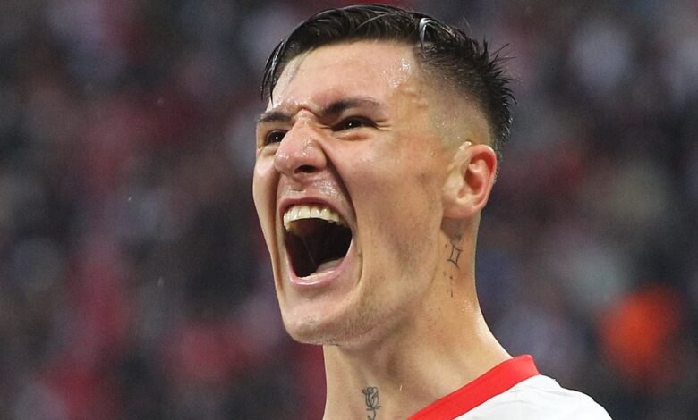 Newcastle ‘Descubre el movimiento para Benjamin Sesko’ después de que Alexander Isak le dijo a Maggies que quería encontrar una manera de transferirlo.