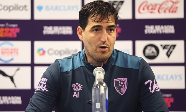 Andoni Iraola envió una advertencia a la Premier League después de ver a Man United derrotar a su equipo en un momento amistoso antes de la temporada.