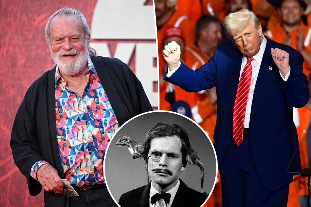 Monty Python es un actor y cineasta de broma Terry Gilliam dice que la reelección de Trump trae de vuelta