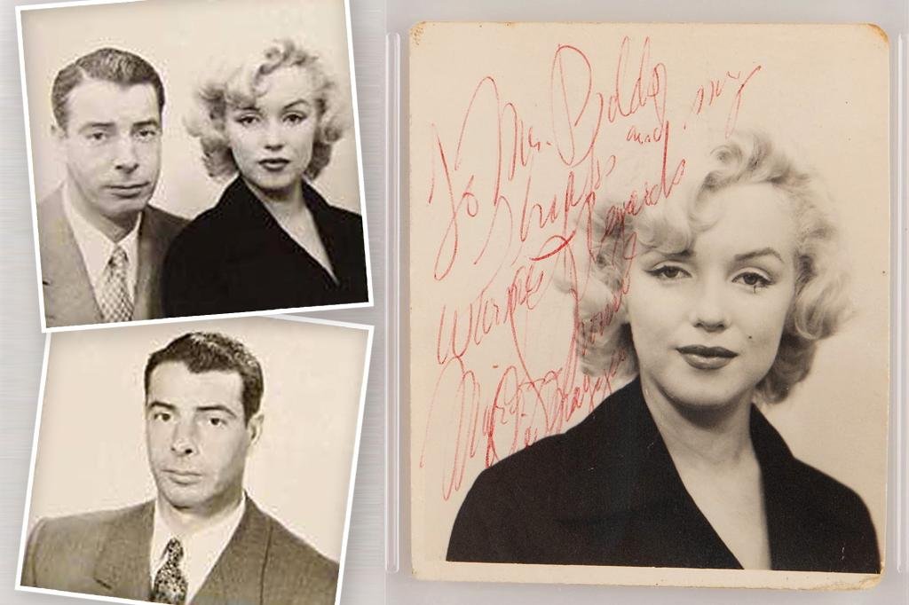 La subasta fotográfica del pasaporte firmada por Marilyn Monroe es más de $ 21