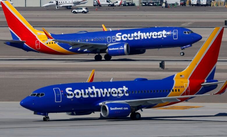 Southwest Airlines estableció el plan para el final del asiento.