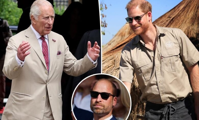 El príncipe Harry ha organizado una conferencia de paz con el rey Charles en unas semanas, pero no hay ningún plan para ver a William El príncipe Harry ha organizado una conferencia de paz con el rey Charles en unas semanas, pero no hay ningún plan para ver a William