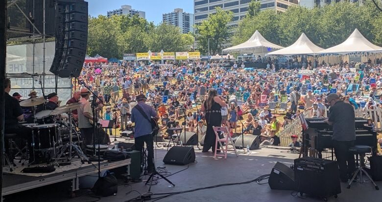 Waterfront Blues Fest Raffle Aids Área de área