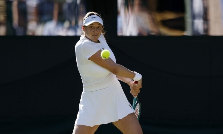Amanda Anisimova, IGA Swiatek llegó a la primera final de Wimbledon Amanda Anisimova, IGA Swiatek llegó a la primera final de Wimbledon