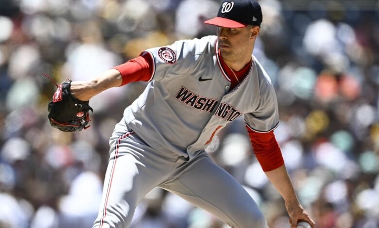 Mackenzie Gore de los nacionales tiene un tiro diferente en comparación con Padres, su antiguo equipo
