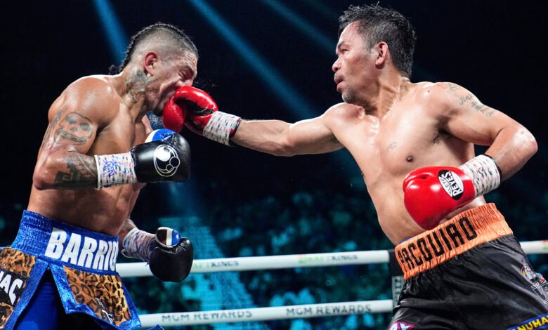 Pacquiao do Barrios está atado