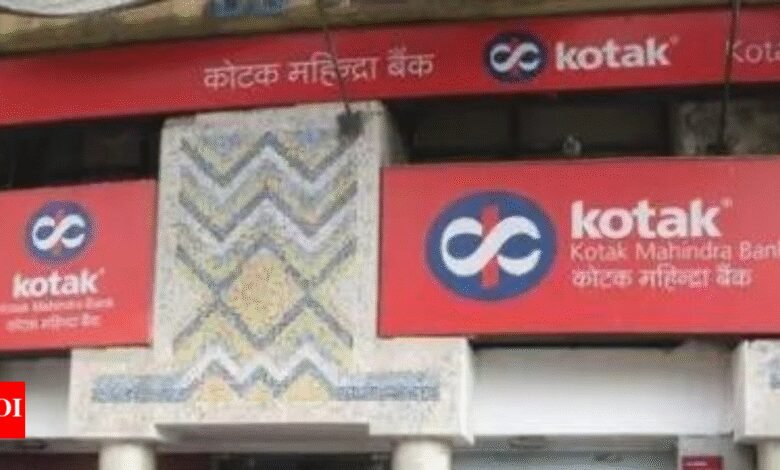 Resultados de Kotak Mahindra Bank Q1: La ganancia disminuye un 7% interanual; Estrés, CV, minorista, altos requisitos afectan los ingresos. Resultados de Kotak Mahindra Bank Q1: La ganancia disminuye un 7% interanual; Estrés, CV, minorista, altos requisitos afectan los ingresos.