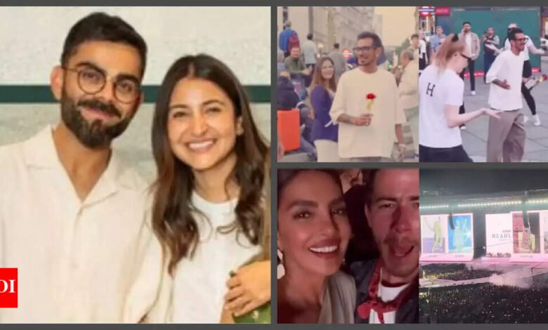 Top 5 Noticias de entretenimiento: la sorpresa de cumpleaños de RJ Mahvas para Useendra Chahal en Londres, la película invisible de Virat Kohli-Anushka Sharma se ha vuelto viral del cumpleaños de Vamika.