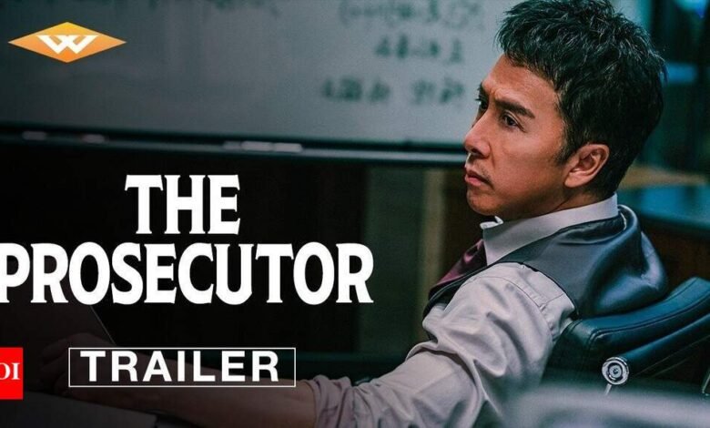 Pensamientos dramáticos de la sala del tribunal de Donnie Yen con emoción
