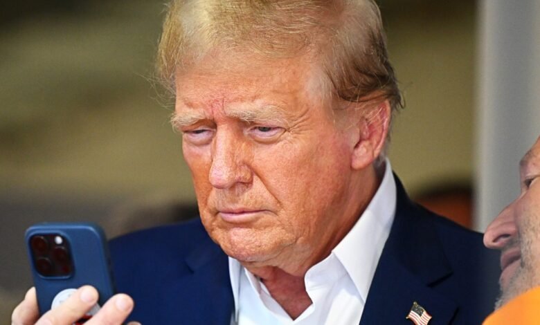 La desesperación de las publicaciones de Donald Trump La desesperación de las publicaciones de Donald Trump