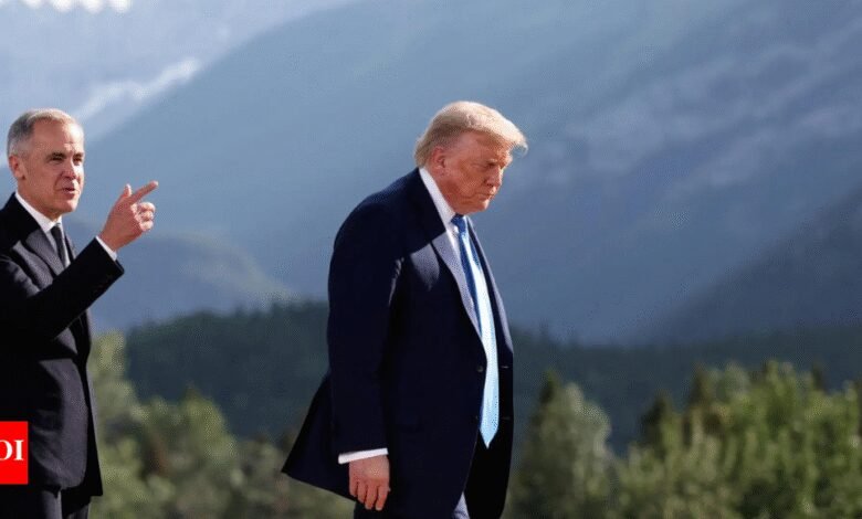 ‘Muy difícil para nosotros’.: Trump estableció una meta en Canadá para ser consciente de ser un estado palestino. Recuerde el riesgo de acuerdos comerciales