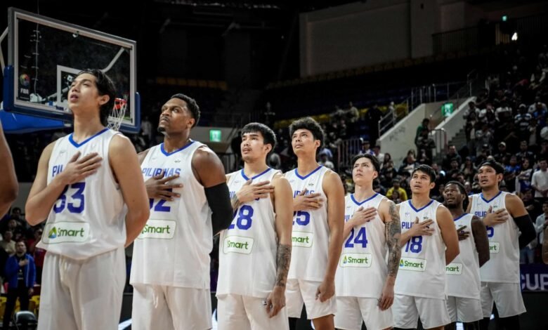 Gilas Pilipinas explota caras familiares en las 12 finales para la Copa Fiba Asia Gilas Pilipinas explota caras familiares en las 12 finales para la Copa Fiba Asia