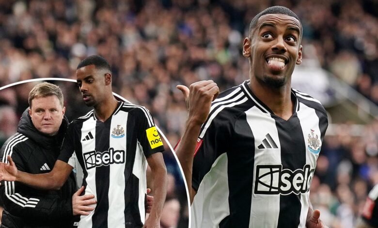 Alexander Isak Transfer News: Newcastle Striker Training en Real SociDad en medio de la incertidumbre futura | Noticias de fútbol
