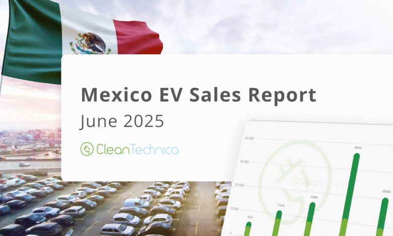 Informes de ventas de México: Resulta que la información oficial se ha informado más baja y el mercado de EV de México está más lejos de lo que esperamos.