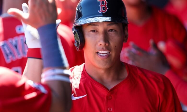 Masataka Yoshida está a punto de lanzar la temporada como anfitrión Red Sox Rockies Masataka Yoshida está a punto de lanzar la temporada como anfitrión Red Sox Rockies