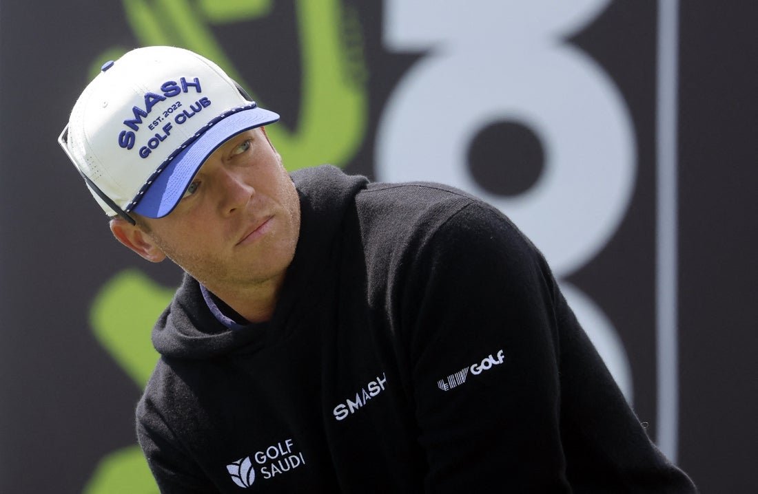 Talor Gooch por 4 entró en la ronda final en Liv Golf Andalucia