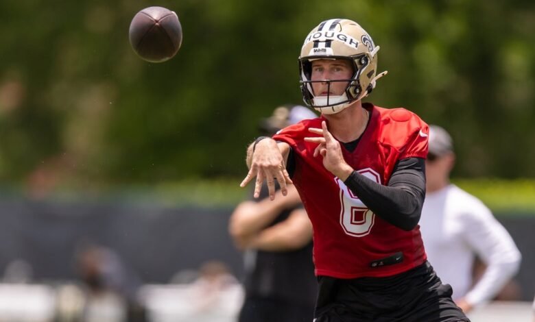 Informe: Saints está de acuerdo con los términos con el novato QB Tyler Shough