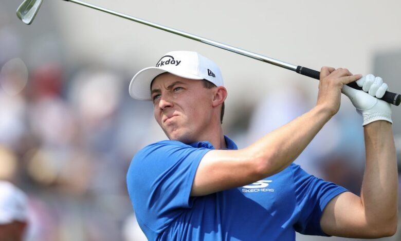 Matt Fitzpatrick de Inglaterra, otros dos compartieron el liderazgo en Open Championship Matt Fitzpatrick de Inglaterra, otros dos compartieron el liderazgo en Open Championship