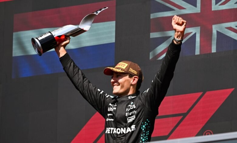 George Russell espera que Mercedes regrese a pesar de los rumores de Max Verstappen George Russell espera que Mercedes regrese a pesar de los rumores de Max Verstappen