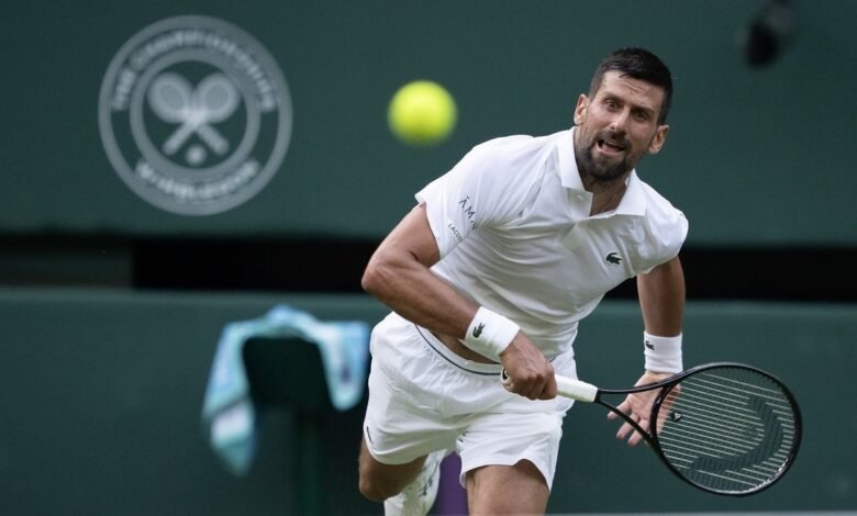 Novak Djokovic barrió la tercera ronda de Wimbledon Novak Djokovic barrió la tercera ronda de Wimbledon