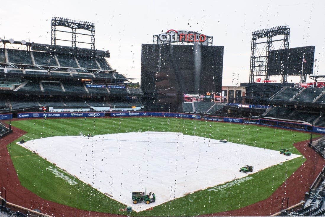 Brewers-Mets Rain, los equipos juegan dos veces el miércoles