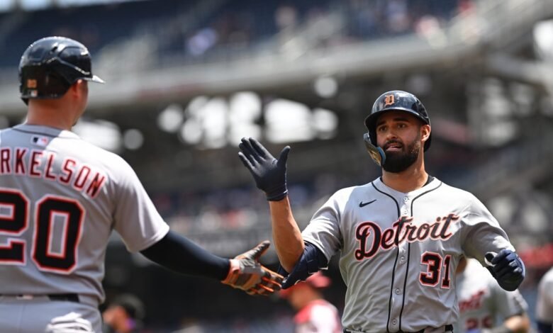 Riley Greene, Tigres destinados a luchar contra guardianes que enfrentan dificultades Riley Greene, Tigres destinados a luchar contra guardianes que enfrentan dificultades
