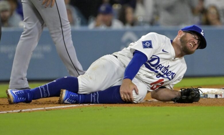 Dodgers 3B Max Munch (rodilla) está listo para pasar por MRI Dodgers 3B Max Munch (rodilla) está listo para pasar por MRI