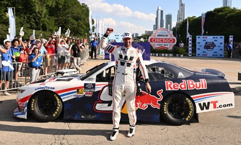 Shane Van Gisbergen ganó la dramática pareja en las calles de Chicago