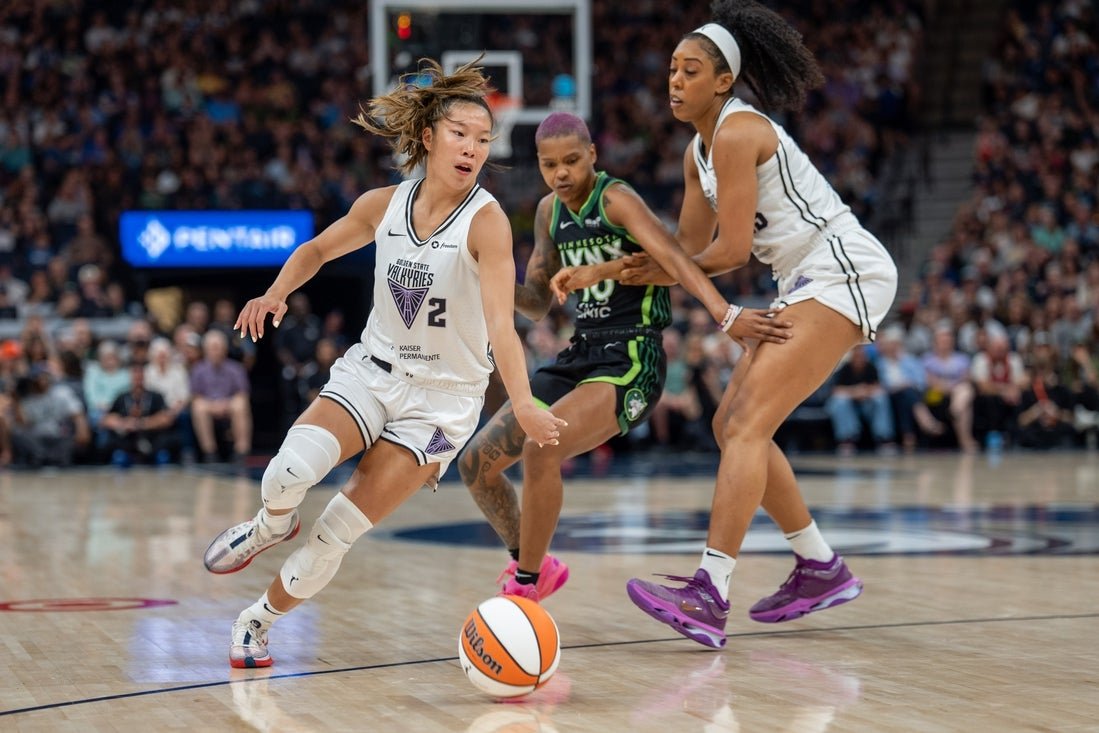 Napheesa Collier (22 puntos), Valkyries procesadas de Lynx