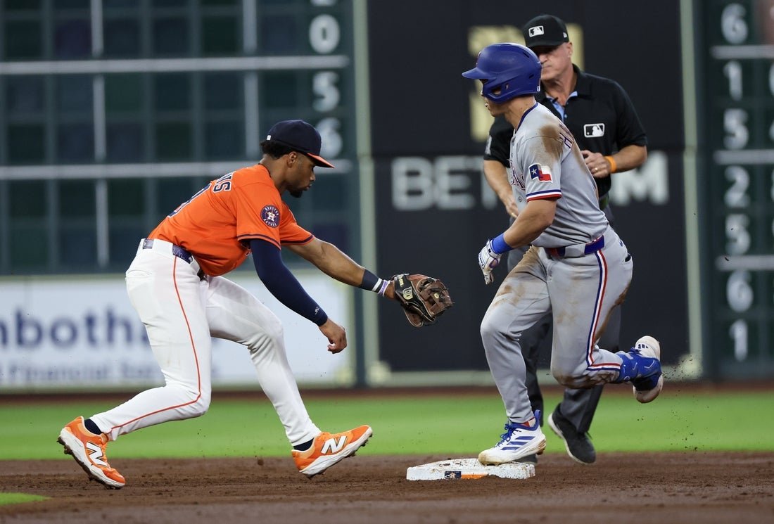 Astros Walk-Off Rangers en 11 para detener 4 juegos de skid