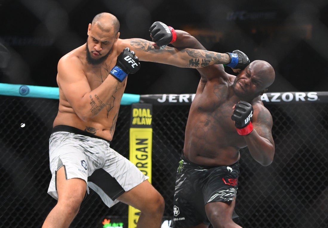 Derrick Lewis rápidamente anotó Tko Tkion Teixeira de TKO en Nashville